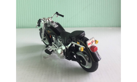 HARLEY-DAVIDSON FLSTF FAT BOY 1:18 Maisto, масштабная модель мотоцикла, 1/18