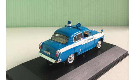 Moskwich 407 Budapeste Pollce (Hungary) 1959 г. 1:43 ISTmodels, масштабная модель, scale43, Москвич