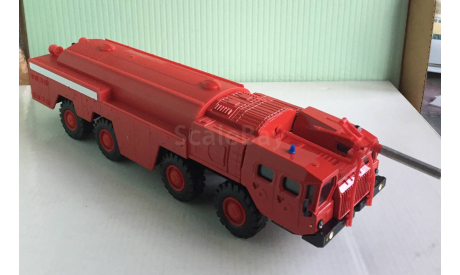 Пожарный автомобиль МАЗ-7310 1:43 ЭЛЕКОН, масштабная модель, 1/43