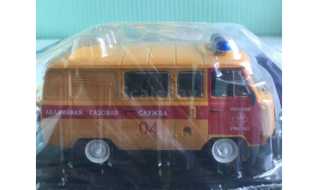 АГС на базе УАЗ-3909 1:43 Автомобиль на службе, масштабная модель, DeAGOSTINI, scale43