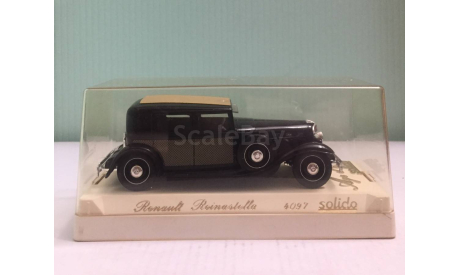 Renault Reinastella TYPE RM2 1934 г. 1:43 Solido, масштабная модель, scale43