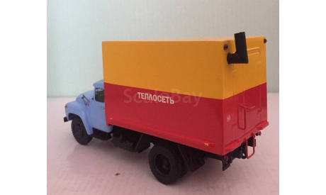 Будка ТЕПЛОСЕТЬ на шасси ЗИЛ-130 (КОНВЕРСИЯ) 1:43 Markun Toys Ltd., масштабная модель, 1/43