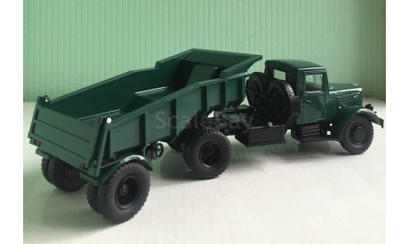 МАЗ-200В с п/п МАЗ-5232В 1:43 АвтоИстория (АИСТ), масштабная модель, scale43