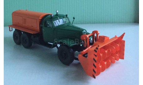 Д-470 на шасси ЗИЛ-157Е 1:43 Легендарные ГРУЗОВИКИ СССР, масштабная модель, MODIMIO, scale43