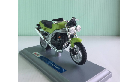 Triumph SPEED TRIPLE 1:18 Maisto, масштабная модель мотоцикла, 1/18