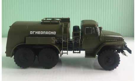 ТЗ-5 на шасси УРАЛ-375 1:43 Легендарные грузовики СССР, масштабная модель, MODIMIO, scale43