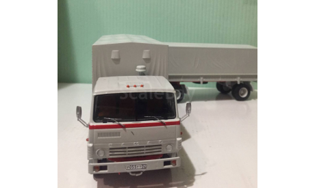 КамАЗ-53212 с полуприцепом ГКБ-8350 1:43 Start Scale Models, масштабная модель, 1/43