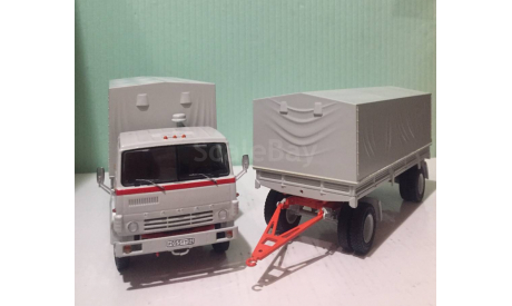 КамАЗ-53212 с полуприцепом ГКБ-8350 1:43 Start Scale Models, масштабная модель, 1/43