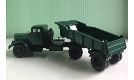 МАЗ-200В с п/п МАЗ-5232В 1:43 АвтоИстория (АИСТ), масштабная модель, scale43