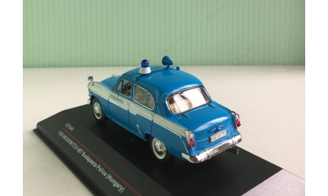 Moskwich 407 Budapeste Pollce (Hungary) 1959 г. 1:43 ISTmodels, масштабная модель, scale43, Москвич