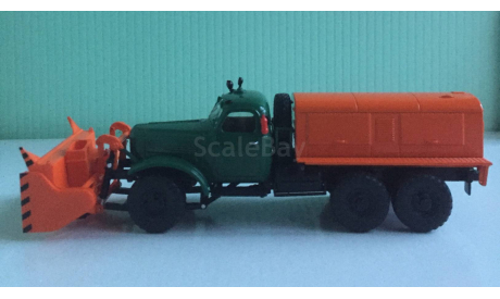 Д-470 на шасси ЗИЛ-157Е 1:43 Легендарные ГРУЗОВИКИ СССР, масштабная модель, MODIMIO, scale43
