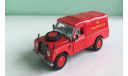 Land Rover Series III 109 FIRE BRIGADE 1:43 Cararama, масштабная модель, scale43