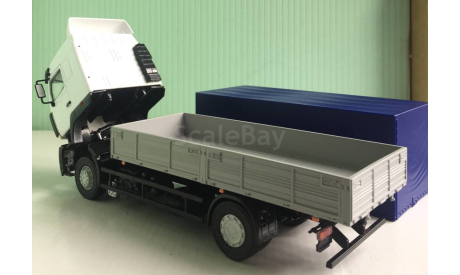 МАЗ-5340 бортовой с тентом 1:43 АвтоИстория (АИСТ), масштабная модель, 1/43