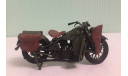 HARLEY-DAVIDSON 1942 WLA FLAT HEAD 1:18 Maisto, масштабная модель мотоцикла, scale18