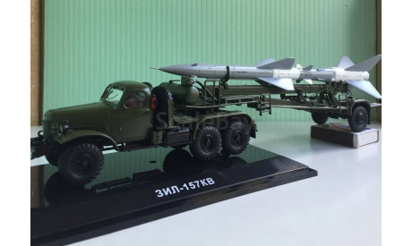 ЗИЛ-157КВ с п/прицепом ТЗМ ПР-11АМ 1965г. 1:43 DIPmodels, масштабная модель, scale43