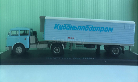 Skoda 706 MTTN с п/прицепом Alka N12CH 1:43 Start Scale Models, масштабная модель, scale43, Škoda