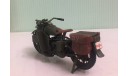 HARLEY-DAVIDSON 1942 WLA FLAT HEAD 1:18 Maisto, масштабная модель мотоцикла, scale18