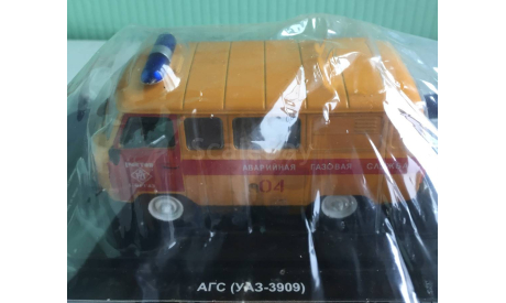 АГС на базе УАЗ-3909 1:43 Автомобиль на службе, масштабная модель, DeAGOSTINI, scale43