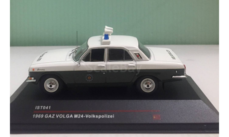 Газ-М24 Волга Volkspolizei 1969 1:43 ISTmodels, масштабная модель, scale43