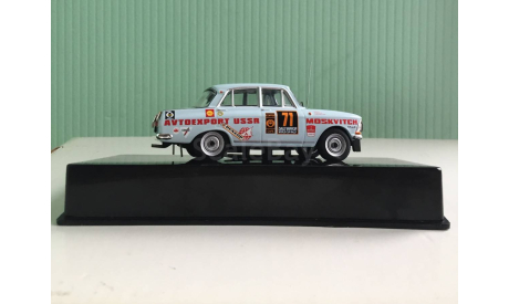 Moskvitch 412 #71 Rally London-Mexico 1970 1:43 IXOmodels, масштабная модель, Москвич, 1/43