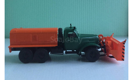 Д-470 на шасси ЗИЛ-157Е 1:43 Легендарные ГРУЗОВИКИ СССР, масштабная модель, MODIMIO, scale43