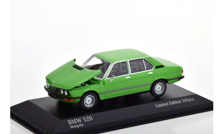 BMW 520 E12 1972 1:43 Minichamps, масштабная модель, scale43