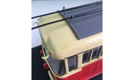 Троллейбус Skoda-9TR с ДЕФЕКТОМ !!! 1:43 Start Scale Models, масштабная модель, Škoda, 1/43