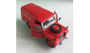 Land Rover Series III 109 FIRE BRIGADE 1:43 Cararama, масштабная модель, scale43