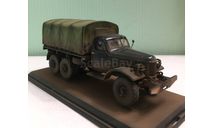 ЗИЛ-157 бортовой с тентом ( загрязнённый) 1:43 Start Scale Models, масштабная модель, scale43