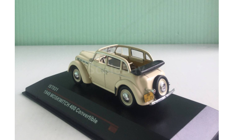 Москвич 400 кабриолет 1949 г. 1:43 ISTmodels, масштабная модель, scale43