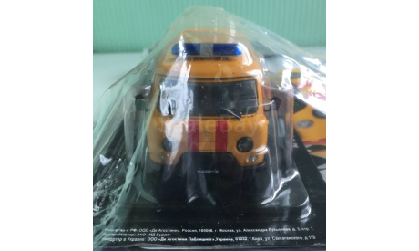 АГС на базе УАЗ-3909 1:43 Автомобиль на службе, масштабная модель, DeAGOSTINI, scale43