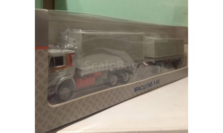 КамАЗ-53212 с полуприцепом ГКБ-8350 1:43 Start Scale Models, масштабная модель, 1/43