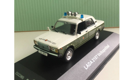 Lada 1200 (2107) Volkspolizei 1:43 Cars&Co, масштабная модель, ВАЗ, 1/43