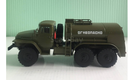 ТЗ-5 на шасси УРАЛ-375 1:43 Легендарные грузовики СССР, масштабная модель, MODIMIO, scale43