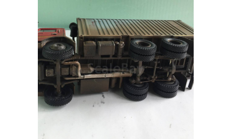 Контейнеровоз на шасси КАМАЗ-4310 1:43 АРЕК, масштабная модель, scale43