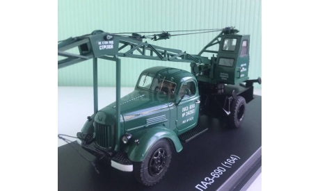 Автокран ЛАЗ-690 на шасси ЗИЛ-164 1:43 Start Scale Models, масштабная модель, scale43