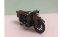 HARLEY-DAVIDSON 1942 WLA FLAT HEAD 1:18 Maisto, масштабная модель мотоцикла, scale18