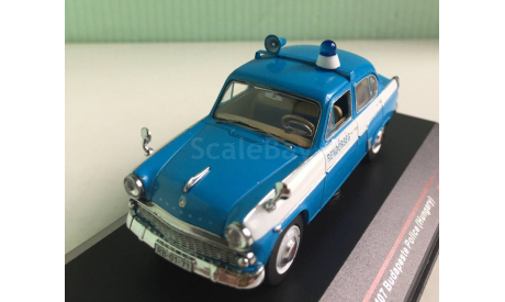 Moskwich 407 Budapeste Pollce (Hungary) 1959 г. 1:43 ISTmodels, масштабная модель, scale43, Москвич