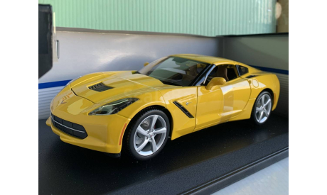 Corvette Stingray 2014 г. 1:18 Maisto, масштабная модель, scale18