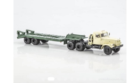 КрАЗ-258Б1 с полуприцепом ЧМЗАП-5523 1:43 Start Scale Models, масштабная модель, scale43