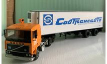 Volvo F12 с полуприцепом Lamberet с ДЕФЕКТОМ !!! 1:43 Start Scale Models, масштабная модель, scale43