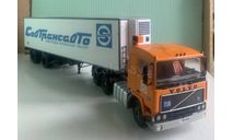 Volvo F12 с полуприцепом Lamberet 1:43 Start Scale Models, масштабная модель, scale43