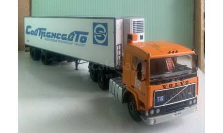 Volvo F12 с полуприцепом Lamberet 1:43 Start Scale Models, масштабная модель, scale43