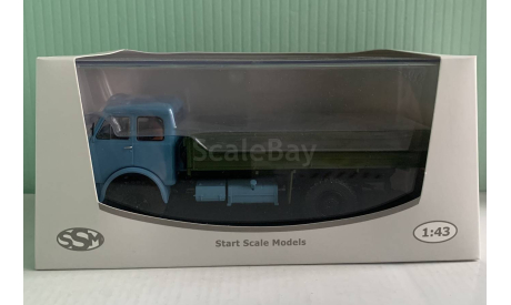МАЗ-500 синий/хаки 1:43 Start Scale Models, масштабная модель, scale43