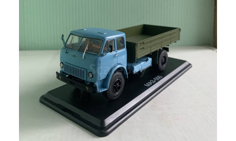 МАЗ-500 синий/хаки 1:43 Start Scale Models, масштабная модель, scale43