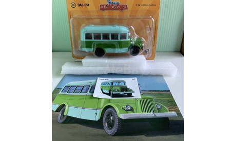ПАЗ-651 с фигуркой «уставшего» водителя 1:43 Наши АВТОБУСЫ, масштабная модель, MODIMIO/Моделстрой, 1/43