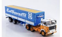 Volvo F89 с полуприцепом Sovtransavto 1:43 Start Scale Models, масштабная модель, scale43