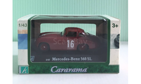 Mercedes-Benz 300 SL N16 1:43 Cararama, масштабная модель, scale43