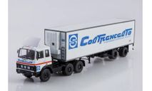 МАЗ-6422 с полуприцепом Lamberet Sovtransavto 1:43 Start Scale Models, масштабная модель, scale43