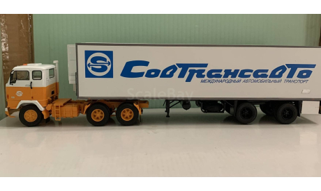 Volvo F89 с полуприцепом Lamberet Sovtransavto 1:43 Start Scale Models, масштабная модель, scale43